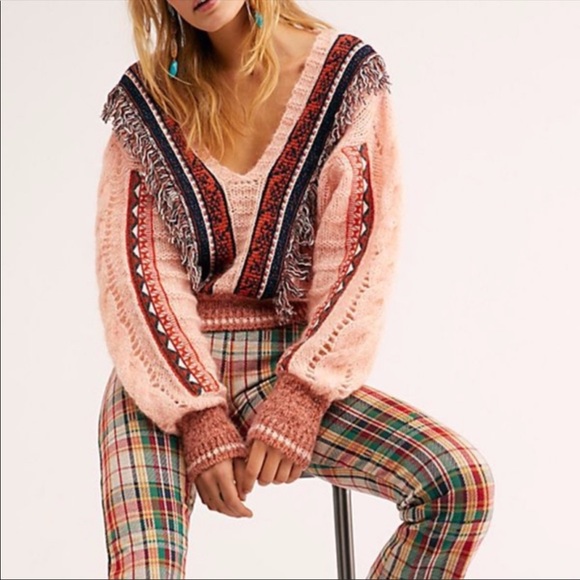 Free People Sweaters - Free People | Passion Fruit Sweater M NEW